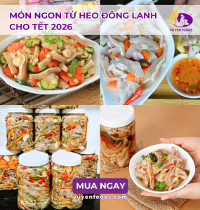 GỢI Ý MÓN NGON DỊP TẾT DỄ CHẾ BIẾN TỪ HEO ĐÔNG LẠNH