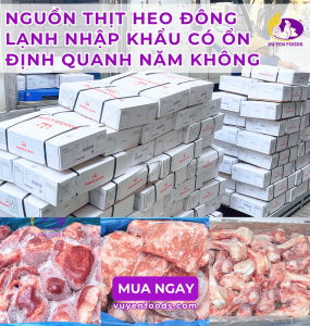 CÓ NÊN PHỤ THUỘC VÀO THỊT HEO ĐÔNG LẠNH NHẬP KHẨU