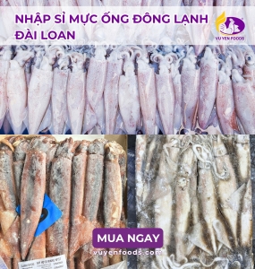TẠI SAO MỰC ỐNG ĐÔNG LẠNH ĐÀI LOAN ĐƯỢC NHÀ HÀNG ƯA CHUỘNG
